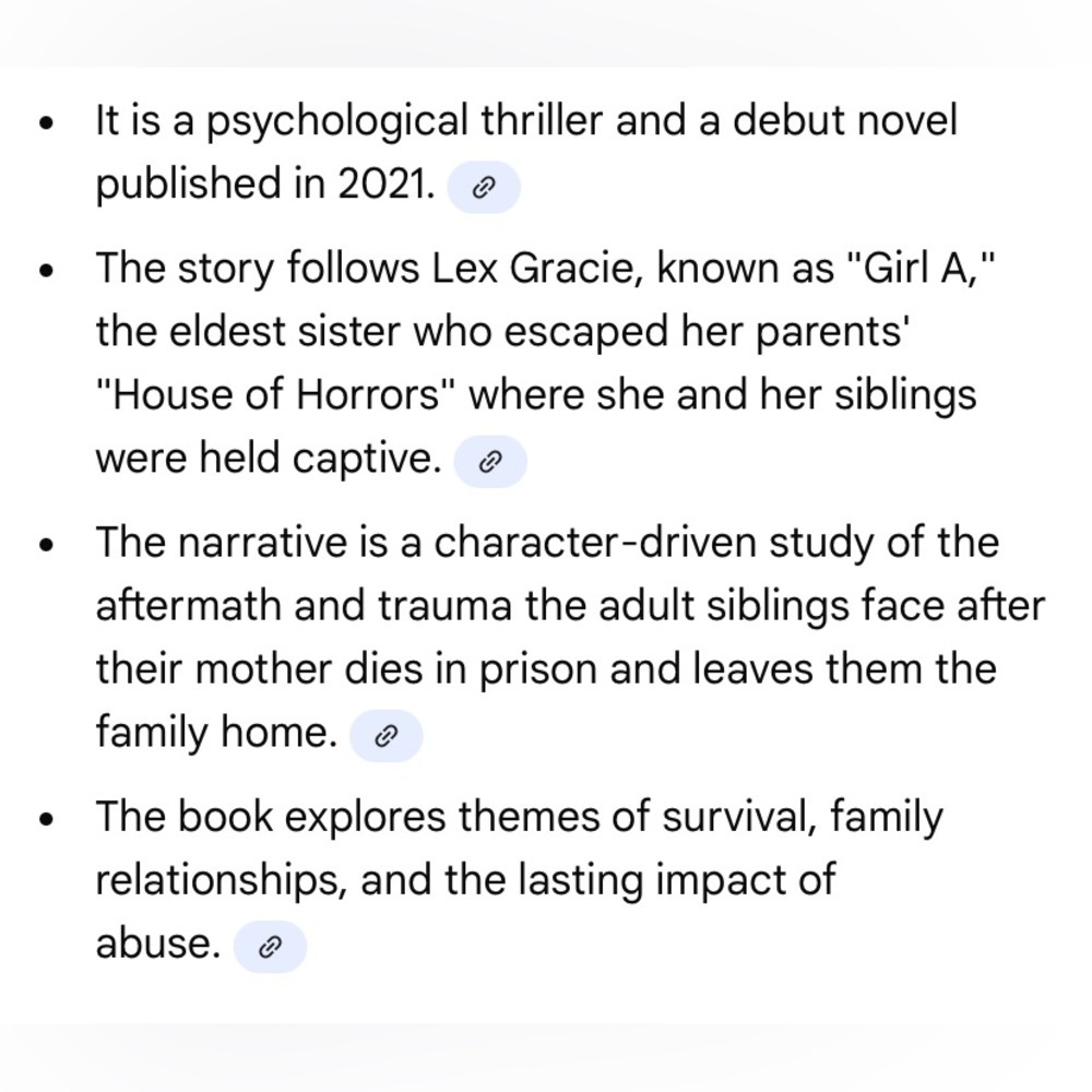 Girl A : A Novel by Abigail Dean (2021,‎ Hardcover) book - Picture 4 of 4